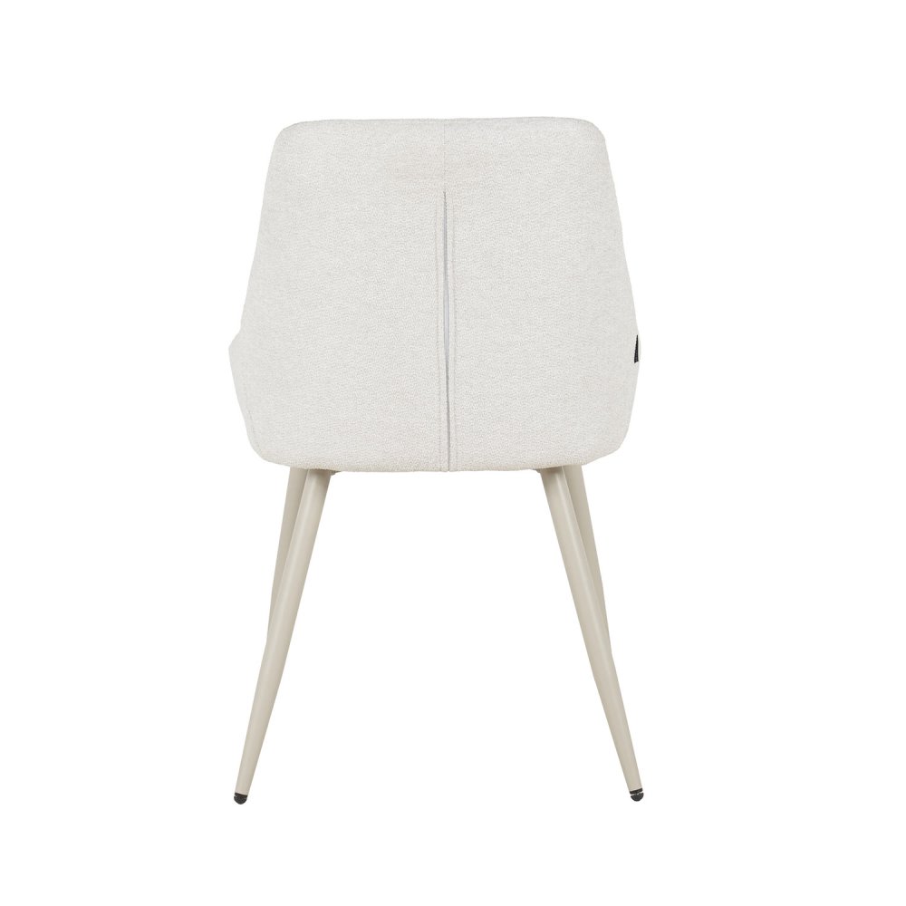 Sedia Alma Sabbia Gamba Beige - Sedia imbottita dal design moderno – UKUKHOME.COM