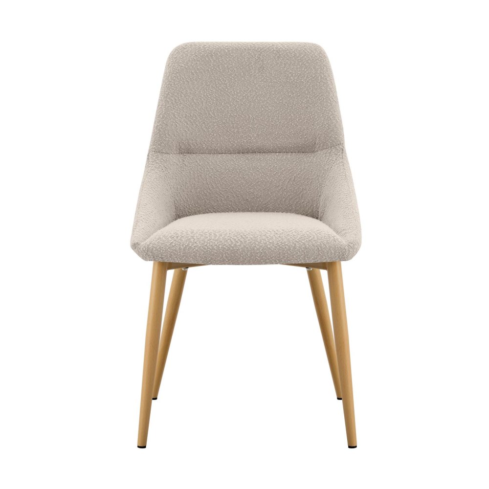 Sedia Sabbia Marston Bouclé - Design Moderno Salotto - UKUKHOME.com