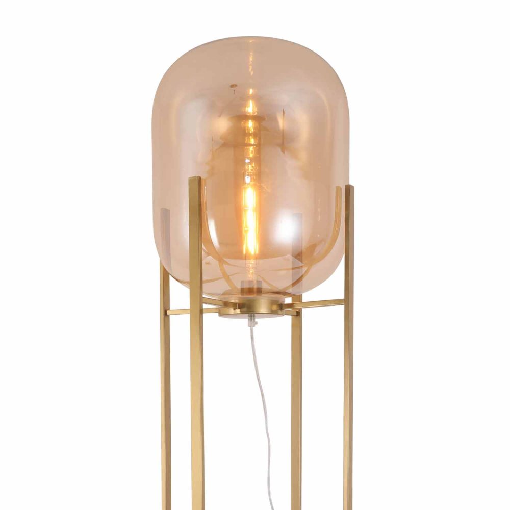 Lampada da Terra Aurora color Dorado - Lampada da terra - UKUKHOME.com