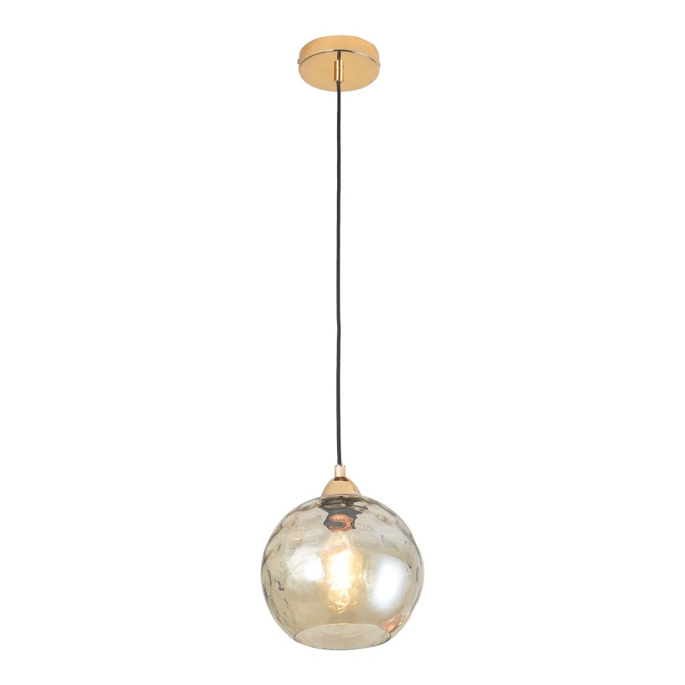Lampada Sospesa 1 Luz Lyria Ámbar - Lampada sospesa - UKUKHOME.com