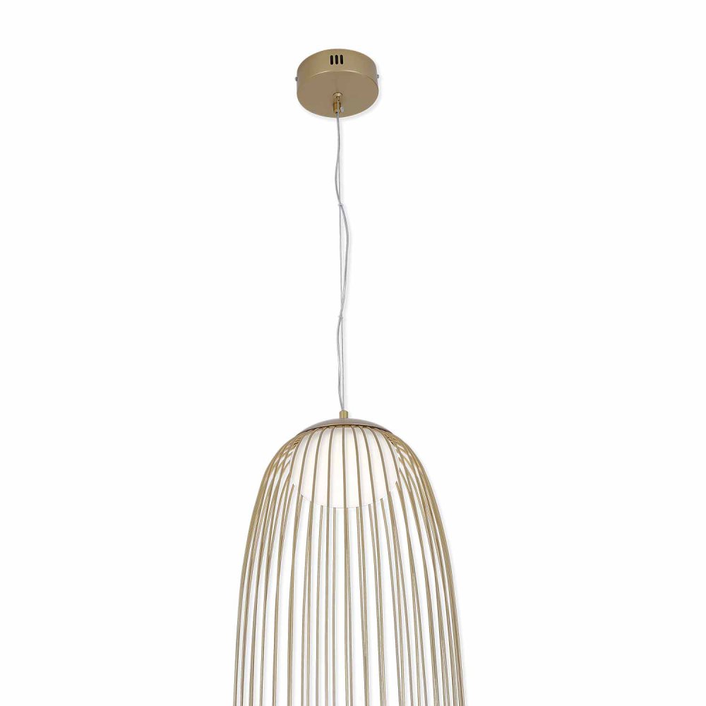 Lampada da Soffitto Led Nébula color Dorado - Illuminazione da soffitto LED - UKUKHOME.com
