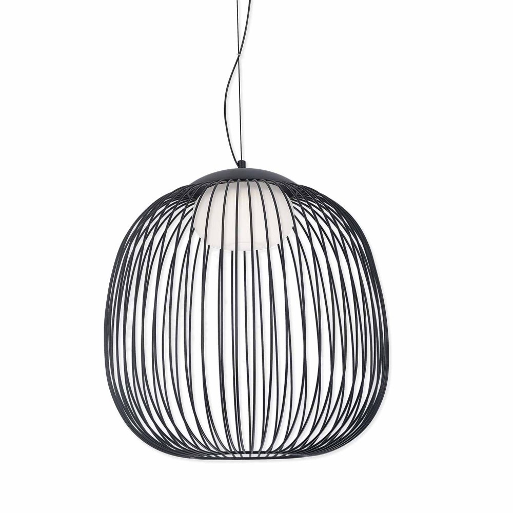 Lampada da Soffitto Led Eridan color Negro - Illuminazione da soffitto LED - UKUKHOME.com