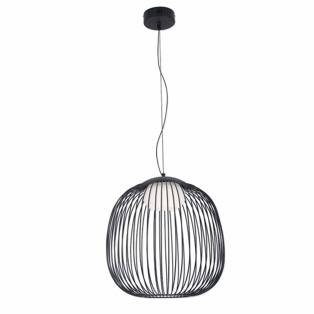 Lampada da Soffitto Led Eridan color Negro - Illuminazione da soffitto LED - UKUKHOME.com