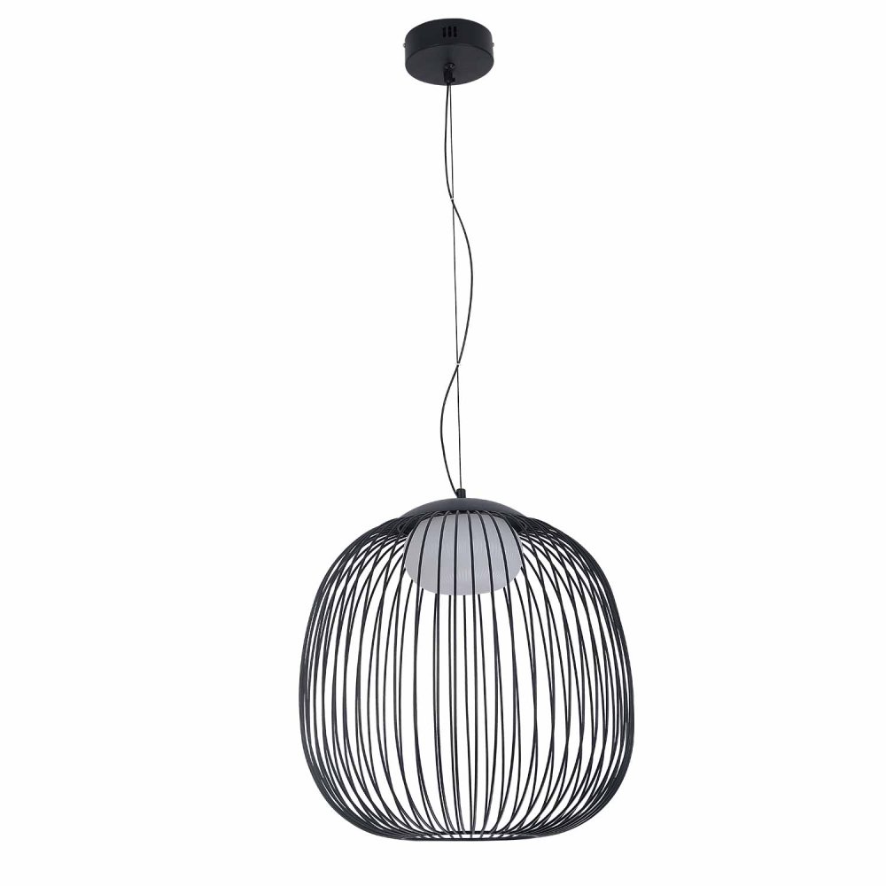 Lampada da Soffitto Led Eridan color Negro - Illuminazione da soffitto LED - UKUKHOME.com
