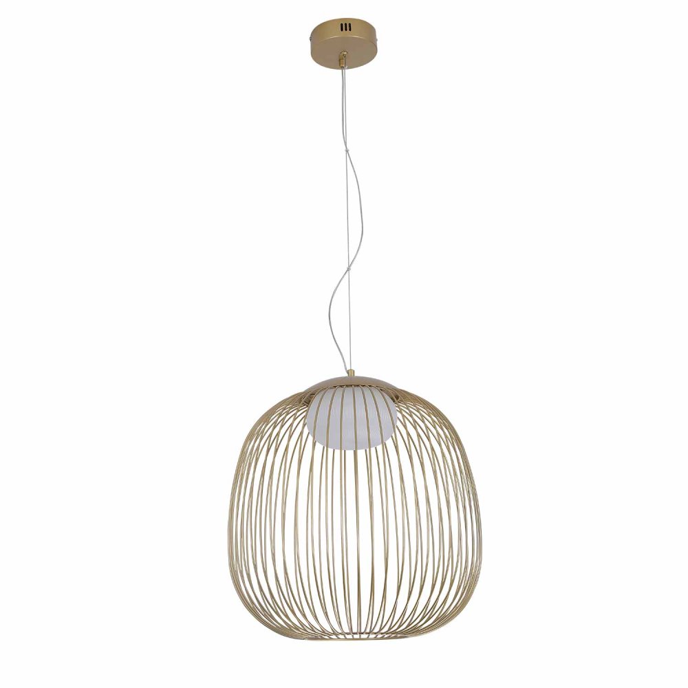 Lampada da Soffitto Led Eridan color Dorado - Illuminazione da soffitto LED - UKUKHOME.com