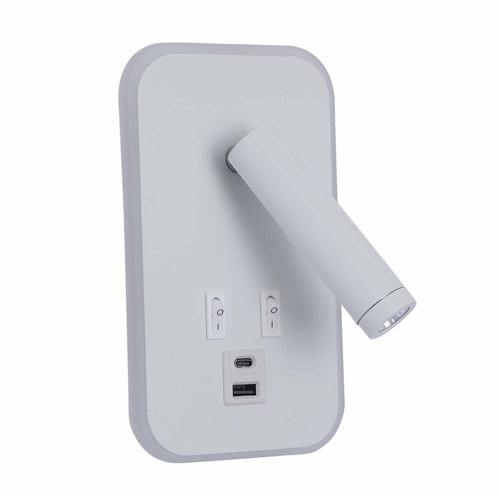 Applique LED Blanco con Usb Tanik - Applique LED - UKUKHOME.com
