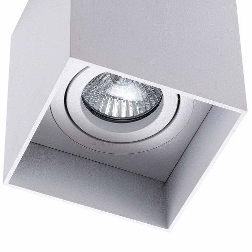 Foco de Superficie Cuadrado Orientable 9X9Cm color Blanco Soff - Faretto LED da superficie - UKUKHOME.com