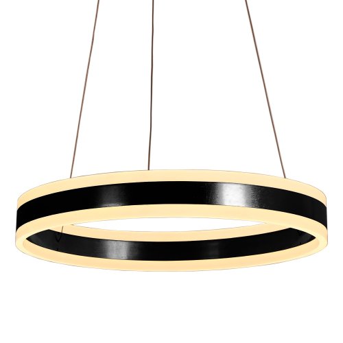 Lampada da Soffitto Led Negra Ø50Cm Zirka - Illuminazione da soffitto LED - UKUKHOME.com