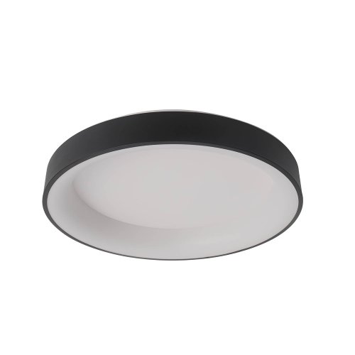 Plafoniera LED Regulable 46W Ø45Cm color Negro Wesler - Illuminazione da soffitto LED - UKUKHOME.com