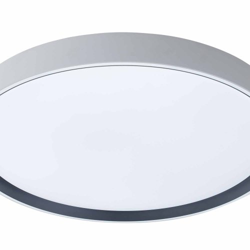 Plafoniera LED Regulable 106W Ø78Cm color Blanco y Negro Lorens - Illuminazione da soffitto LED - UKUKHOME.com