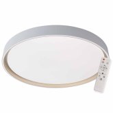 Plafoniera LED Regulable 106W Ø78Cm color Blanco y Dorado Lorens - Illuminazione da soffitto LED - UKUKHOME.com