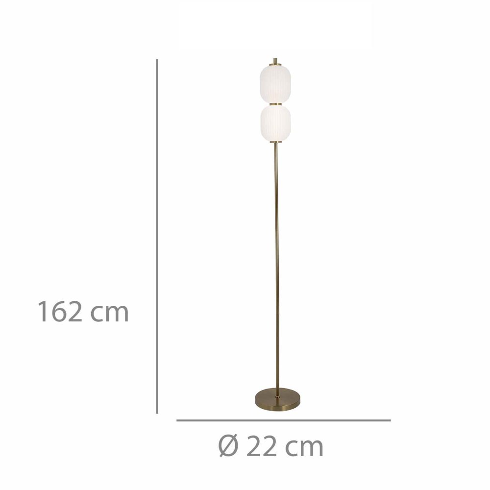 Lampada da Terra Táctil Led Odra - Lampada da terra - UKUKHOME.com