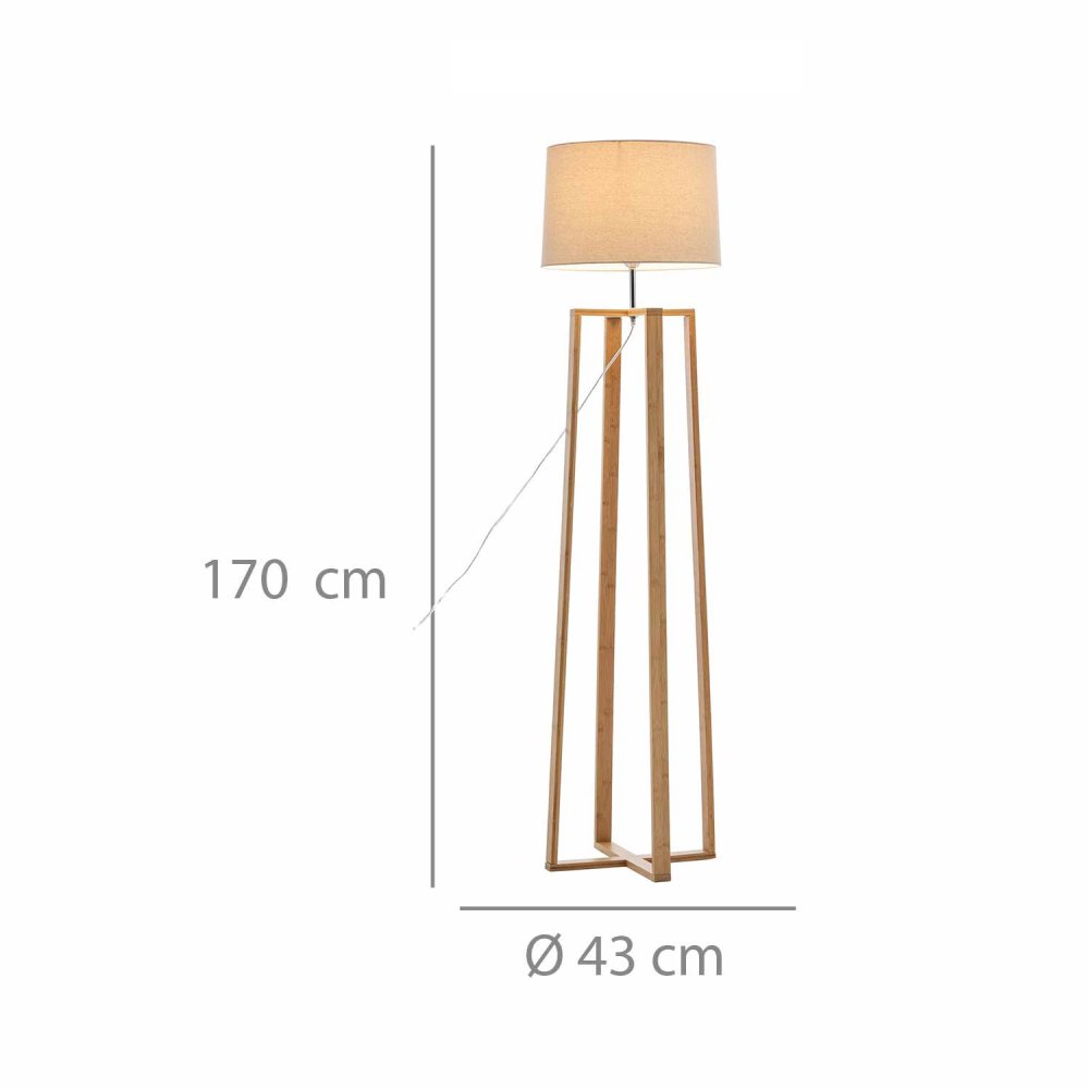 Lampada da Terra Suly - Lampada da terra - UKUKHOME.com