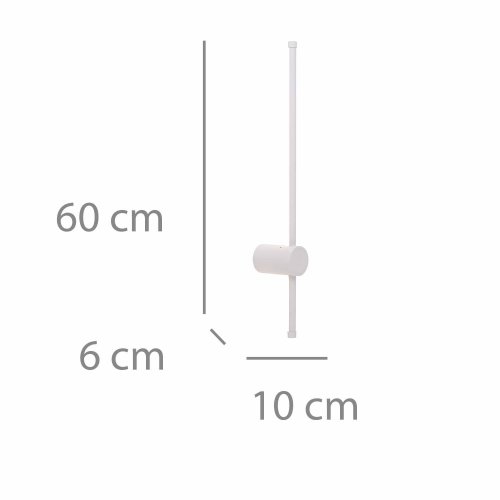 Applique LED Blanco 60Cm Lenux - Applique LED - UKUKHOME.com