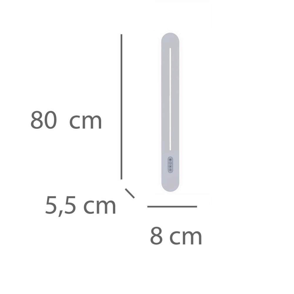 Applique LED Táctil Blanco 80Cm Sannix - Applique LED - UKUKHOME.com