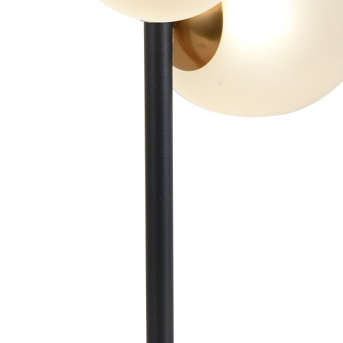 LAMPADA DA TAVOLO 3 LUCI OKO BIANCA OPAL E NERA | Ukukhome