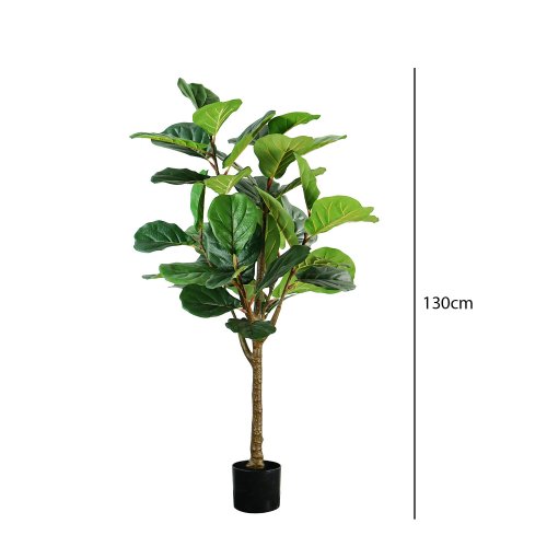 Ficus Lirata Artificiale 130 cm | Ukukhome