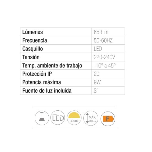 Lampada Soffitto Shana LED | Eskriss