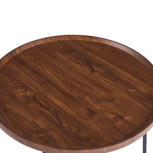Set di 2 Tavolini Thea Gambe Nere | Ukukhome