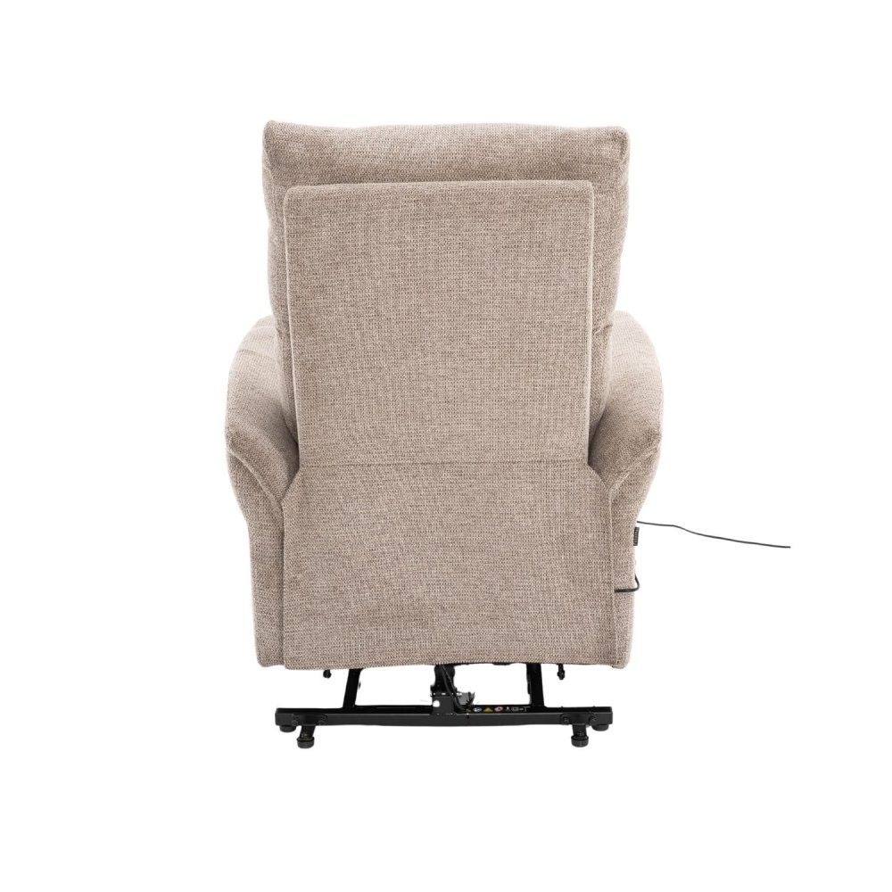 Poltrona Relax Elettrica Suri Marrone Reclinabile | Ukukhome