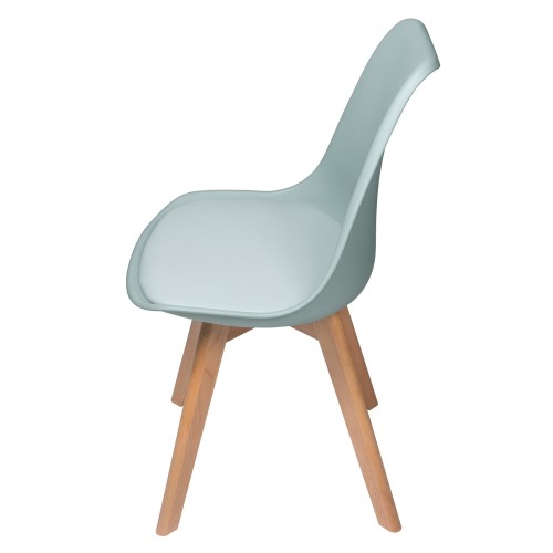 SILLA NEW TOWER WOOD AGUAMARINA - Cadeiras 
