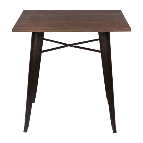 MESA LANK WOOD 80X80 - Mesas de jantar 