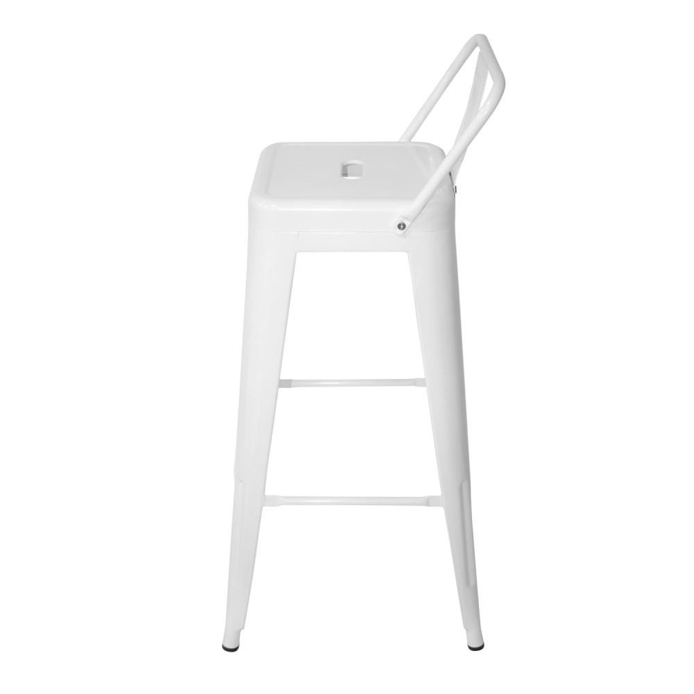 TABURETE LANK INDUSTRIAL CON RESPALDO