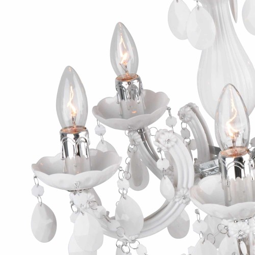 LÃMPARA DE TECHO MAGALÃ BLANCA