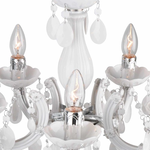 LÃMPARA DE TECHO MAGALÃ BLANCA