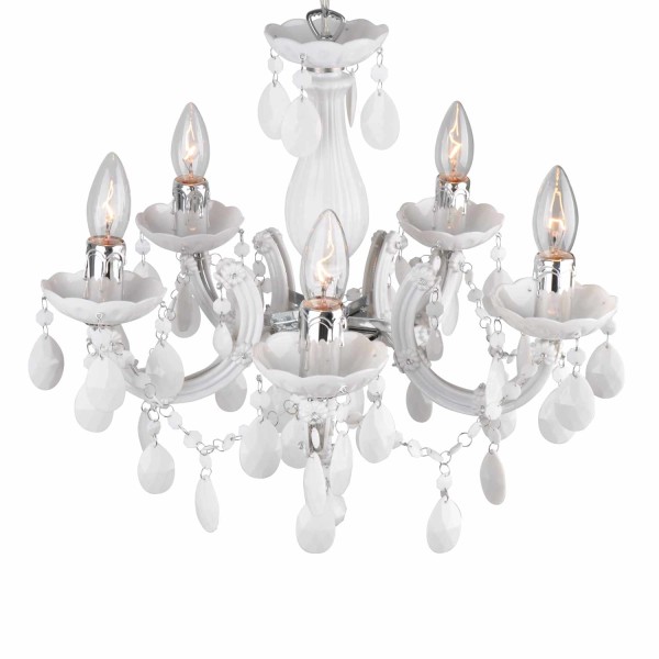 LUSTRE DE TETO MAGALÍ BRANCO 2