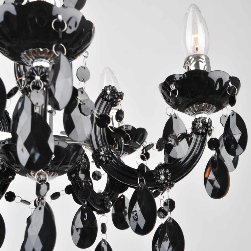 LÃMPARA DE TECHO MAGALÃ NEGRA