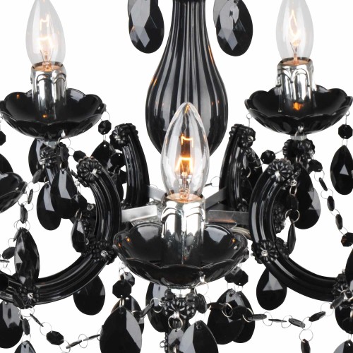 LÃMPARA DE TECHO MAGALÃ NEGRA