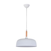 CANDEEIRO DE TETO UNAX BRANCO 32 CM