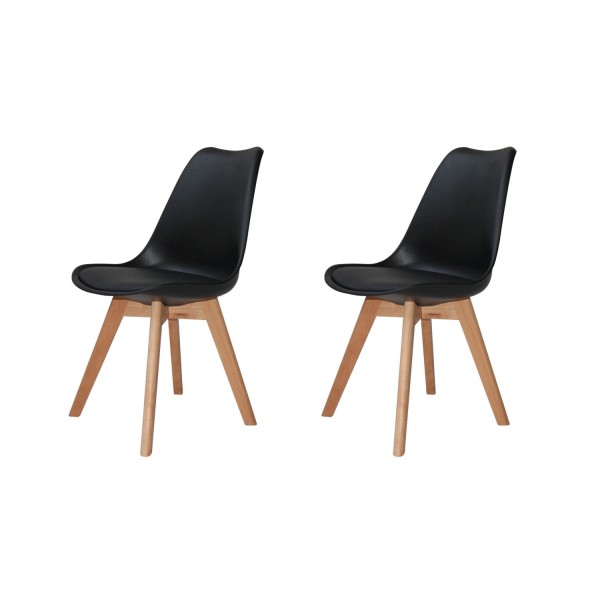 PACK 2 SILLAS NEW TOWER WOOD EXTRA QUALITY - Packs de cadeiras 