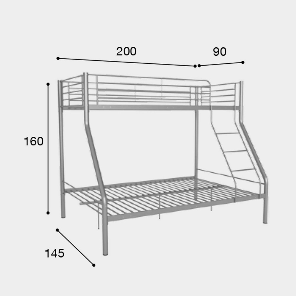 LITERA BEACH DE 90X190 CM