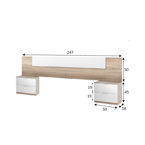 DORMITORIO MATRIMONIO NORDIK