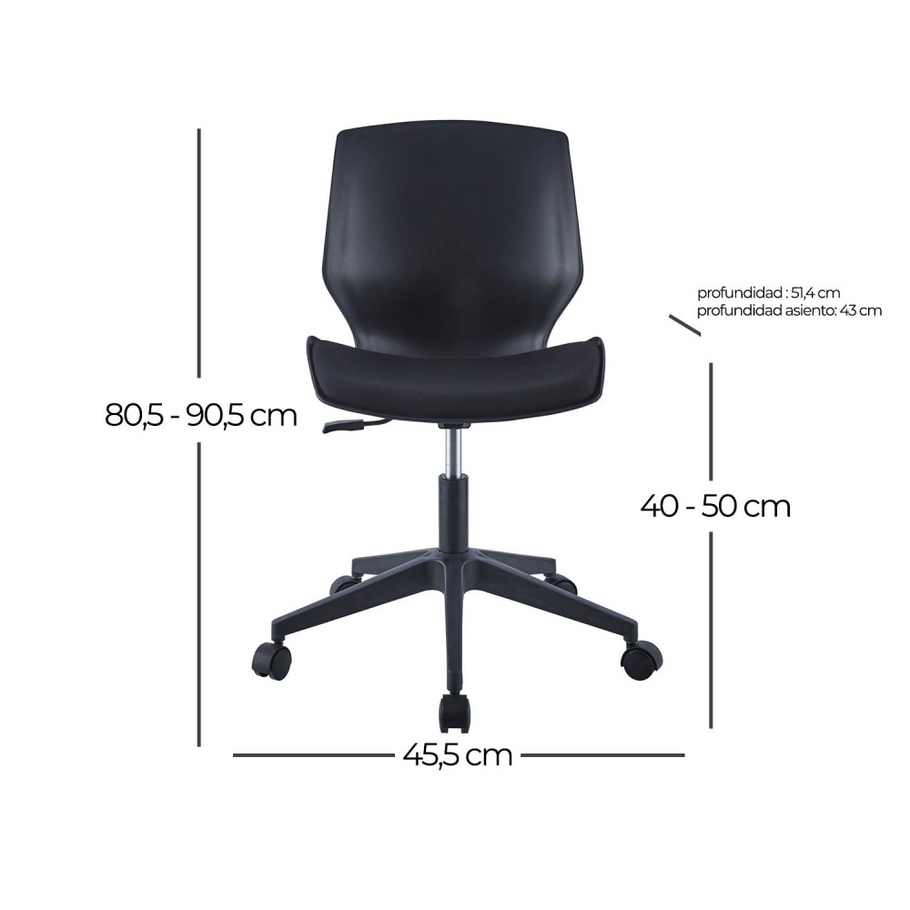 SILLA DE OFICINA CON RUEDAS ERGONOMIC - Cadeiras de escritório 