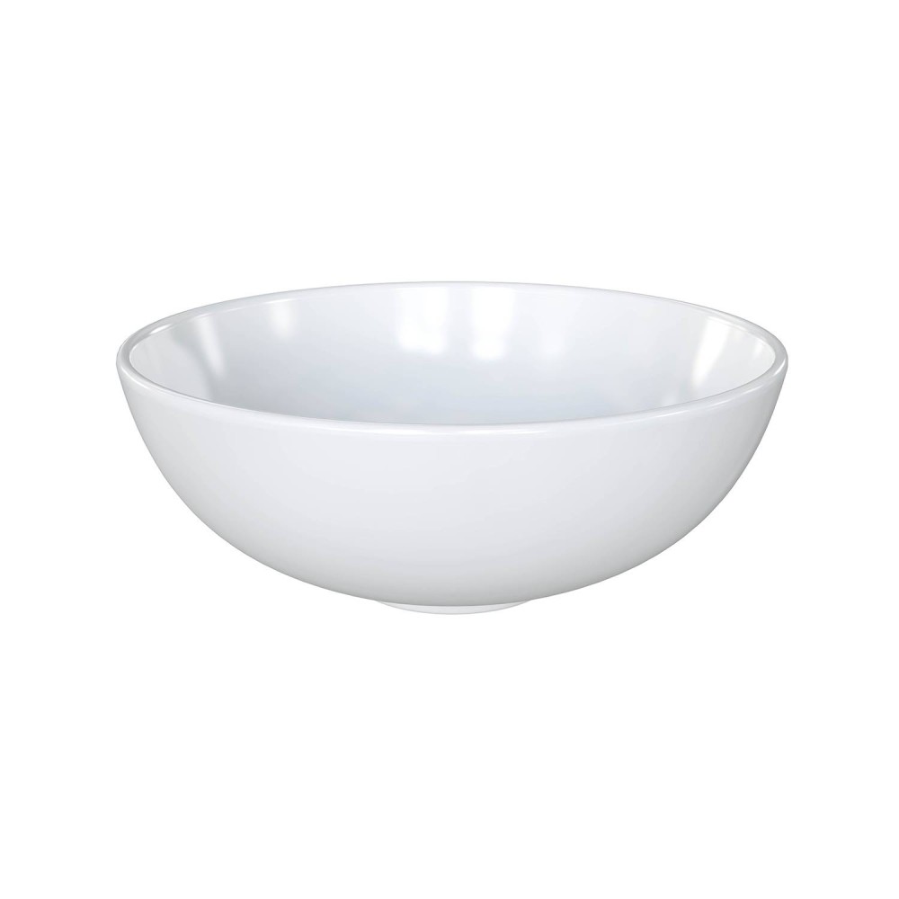 BACIA CERÂMICA REDONDA SOBRE BANCADA DE 41,5 Ø - Moveis de lavatorio 