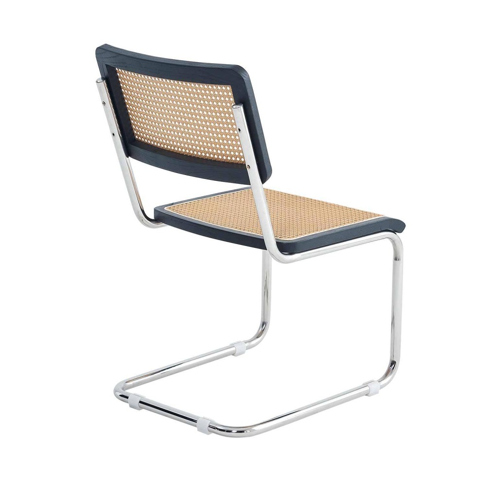 SILLA ZULMA BLACK - Cadeiras metálicas 