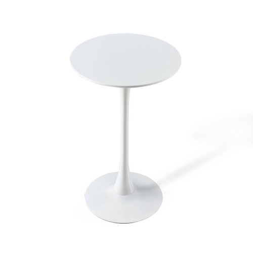 MESA ALTA IBIZA WHITE Ø60 CM - Mesas altas 