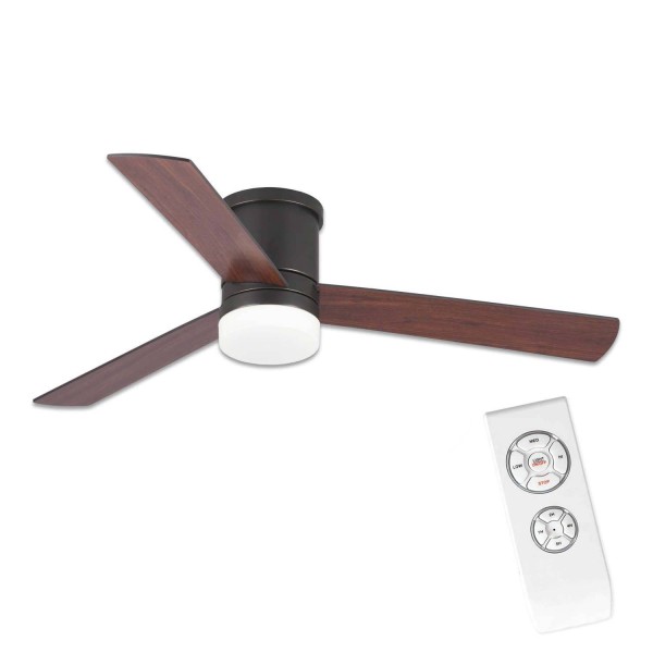 VENTILADOR DE 3 LÂMINAS LED 18W INDRE NATURE