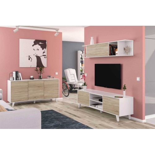 APARADOR 3 PORTAS ZAIKEN PLUS