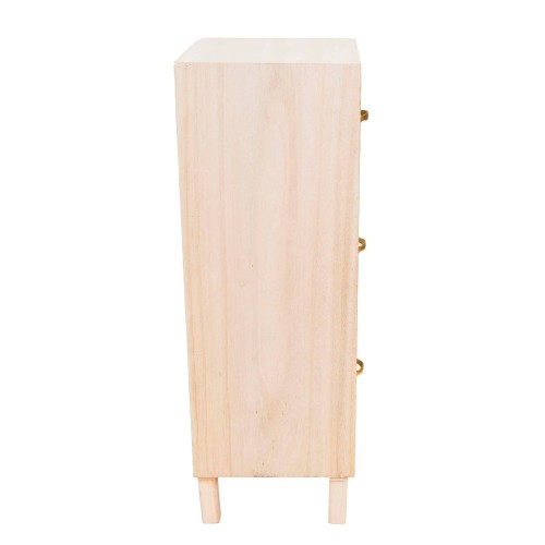 MESINHA DE CABECEIRA 3 GAVETAS KOLT - Mesinhas juvenis 