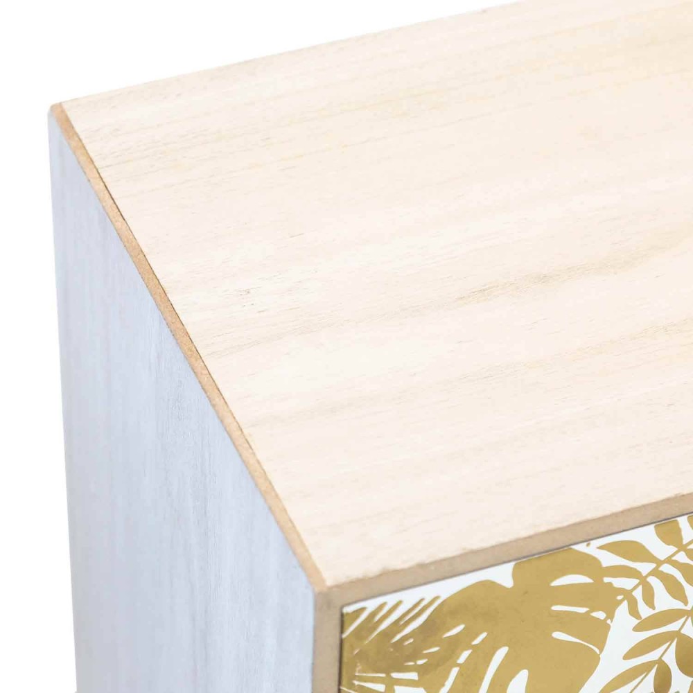 MESINHA DE CABECEIRA 3 GAVETAS KOLT - Mesinhas juvenis 