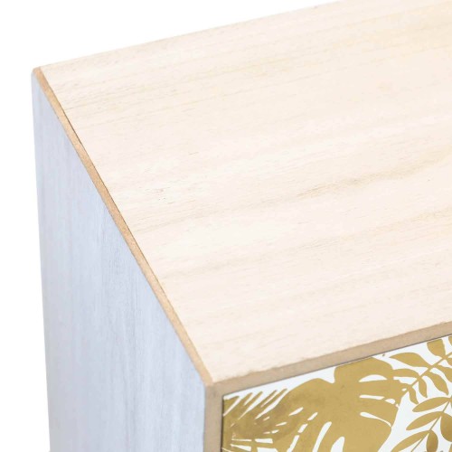 MESINHA DE CABECEIRA 3 GAVETAS KOLT - Mesinhas juvenis 