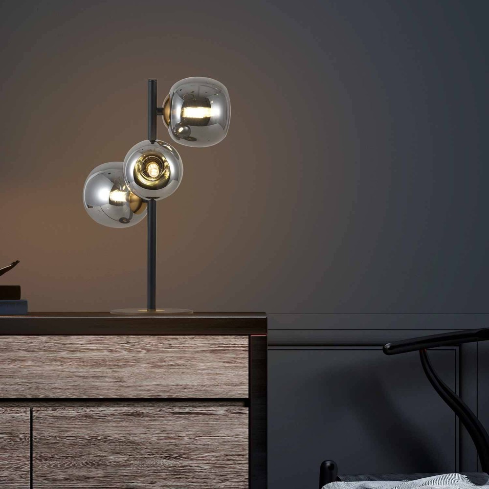 CANDEEIRO DE MESA 3 LUZES OKO - Candeeiros de mesa