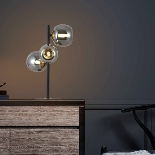 CANDEEIRO DE MESA 3 LUZES OKO - Candeeiros de mesa