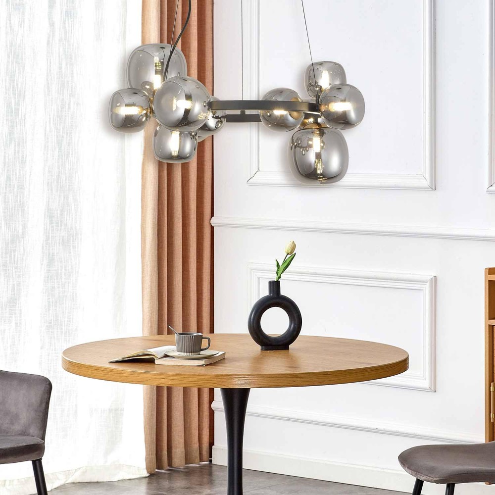 CANDEEIRO SUSPENSO 11 LUZES OKO - Candeeiros Suspensos