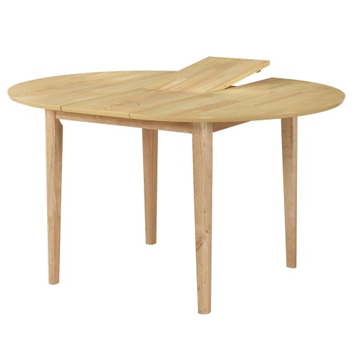 Mesa redonda extensível Zira natural | Venda de Móveis Online