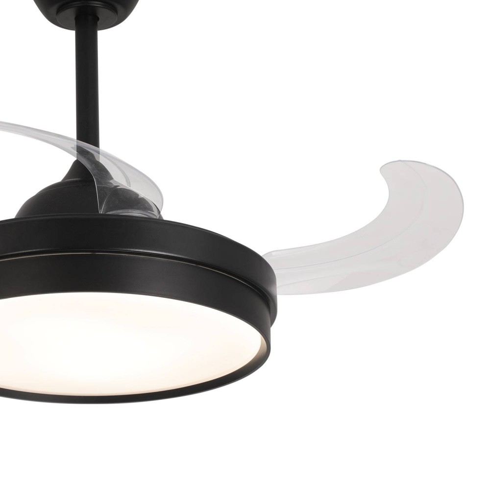 Ventilador 4 lâminas plegáveis LED 38W Robby | Venda de Móveis Online